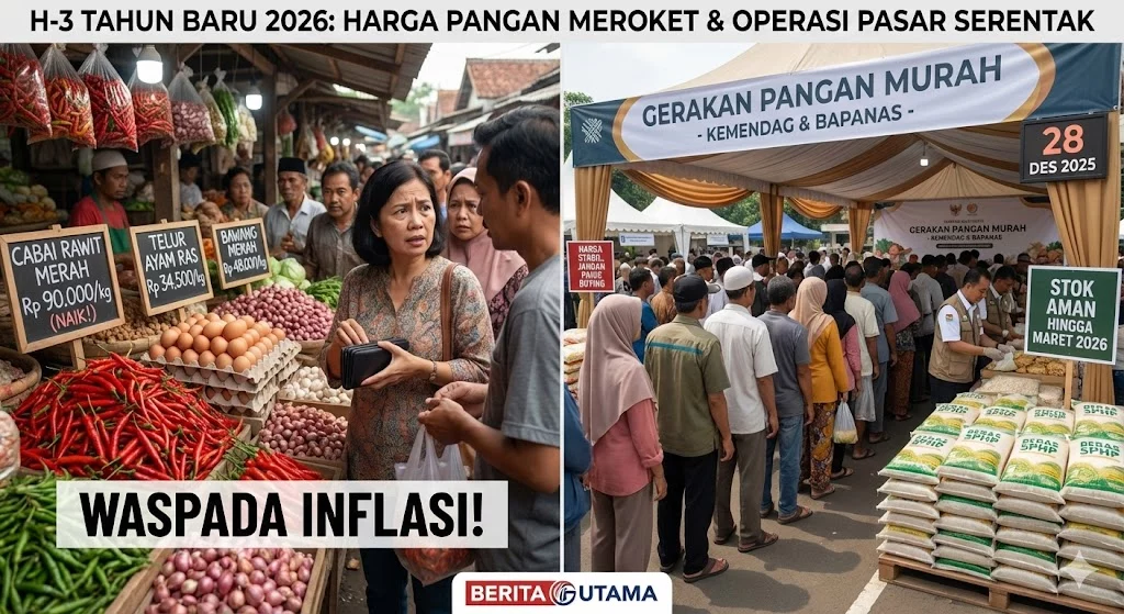 Ilustrasi Harga Cabai Dan Telur Meroket Pemerintah Gelar Operasi Pasar Serentak