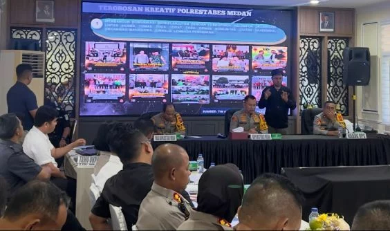 Sepanjang 2025 Polrestabes Medan Terima 18 452 Laporan